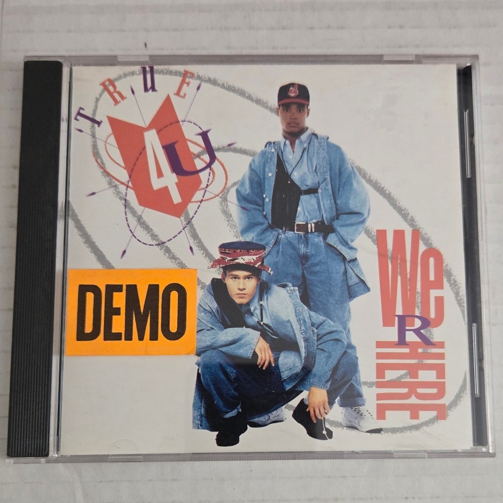 Vintage 1991 True 4 U We R Here Demo CD Myrrh Word Made in USA Pop RB
